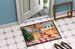 Golden Retriever Christmas Cookies Doormat Front Door Mat Indoor Outdoor Rugs For Entryway, Non Slip Washable Low Pile, 24H X 36W_maomaolike.com