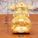 Custom Brass Ornament Smiling Face Yuanbao For Living Room Entrance Five Blessings God Of Wealth Decoration Metal Craft_maomaolike.com