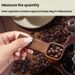 Solid Wood Square Coffee Spoon Measuring Seasoning Scoop Teaspoon_maomaolike.com