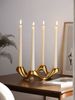 1pc High-end Design Four-hole Ceramic Candle Candle Holder Is Suitable For High-end Style Scene Ornament Candle Holder_maomaolike.com