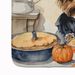 Yorkie Fall Kitchen Pumpkins Memory Foam Kitchen Mat Machine Washable Anti-Fatigue Mat Cushion Comfort Bath Mat Or Kitchen Rug_maomaolike.com