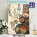 Korean Cuisine & Soju Painting Poster, Warm-toned Illustrated Food Scene Poster, Appealing Culinary Artwork Ideal For Restaurant And Kitchen Dining_maomaolike.com