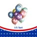 ainbow Confetti Balloons W/Ribbon | Rainbow Balloon | Party Balloons | Helium Balloons | Multi Colored Balloons | Birthday Balloons | Globos Para Fiestas | Bright Balloons 300pcs 30cm_maomaolike.com