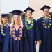 20pcs Hawaii Leis, Graduation Theme Party Hawaiian Leis, Black Gold Blue Bulk Photo Props, Hula Party Decoration Leis Necklaces, Suitable For Birthday, Graduation, Wedding Celebration Supplies_maomaolike.com
