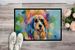 Afghan Hound Hippie Dawg Doormat Front Door Mat Indoor Outdoor Rugs For Entryway, Non Slip Washable Low Pile, 24H X 36W_maomaolike.com