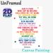 The Lord's Prayer Painting Poster, Vibrant Rainbow-hued Text With Star Accents Poster, Inspirational Religious Verse Decor Suitable For Home, Prayer_maomaolike.com