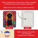 Puli Holiday Christmas Porcelain Ornament Christmas Tree Hanging Decorations For Home Christmas Holiday, Rectangle, Gift, Multicolor_maomaolike.com