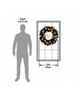 23.6-inch Flocked Wreath Is Suitable For Decorating Parties Under Various Themes. It Comes With A Complimentary Decorative Accessory Package And Can Be Used In Multiple Seasons._maomaolike.com