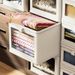 Foldable Clothing Storage Box, All-Season, Multi-Compartment For Underwear And Clothes, For Home Organization,Durable Material,Instant Closet Solution_maomaolike.com