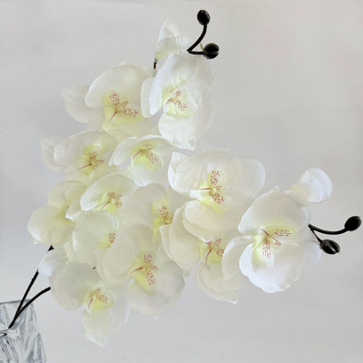 Bouquet High-End Fake For Wedding Decoration Artificial Phalaenopsis Silk Flowers_maomaolike.com