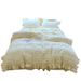 Bubble Gauze Skirt Four-Piece Bedding Korean Style Ins Girl Washed Cotton Quilt Cover Bed Sheet Dormitory Three-Piece Set 4_maomaolike.com