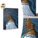 Maori Themed Painting Poster, Bold Tribal Style Portrait Poster, Distinctive Cultural Artwork Suitable For Living Room, Bedroom And Office Wall Decor_maomaolike.com