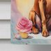 Vizsla Happy Birthday House Flag Large Porch Sleeve Pole Decorative Outside Yard Banner Artwork Wall Hanging, Polyester, House Size, Multicolor_maomaolike.com