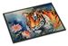 Tiger Doormat Front Door Mat Indoor Outdoor Rugs For Entryway, Non Slip Washable Low Pile, 24H X 36W_maomaolike.com