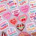 Pink Heart Cute Embroidery Patches For Hats/T-shirt/Jeans Girls Kids Iron On Patches For Clothes Courage Love Fusible Patch DIY_maomaolike.com
