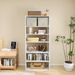 70.2"H Livelylodge Wooden Modular Closet System :Closet Organizer Modern Open Wardrobe Closet System For Bedroom&Coatroom White Finish For All Ages_maomaolike.com