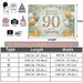90th Birthday Party Banner - 2D Flat Polyester Backdrop With Crown Balloon Theme, Wall Hanging Photo Props, Party Decor_maomaolike.com