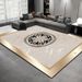 Living Room Rug Large Size Rug Abstract Geometric Pattern Bedroom Rug Plush Pile, Washable Thickened Underlay Bedside Rug Home Decor Rug_maomaolike.com