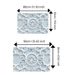 Bathroom Mat Toilet Mat Shower Mat Entrance Rug Absorbent Non-Slip Mat Soft Quick-Dry Machine Washable_maomaolike.com