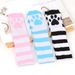 Unisex Striped thigh-bottom cat claw socks Cotton socks cute Jk thigh socks over the knee anime cos cat claw socks_maomaolike.com