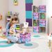 Fabric Storage Cubes - 6 Foldable Tie Dye Organizing Cubbies, Toy Box & Closet Organizer, 6 Count_maomaolike.com