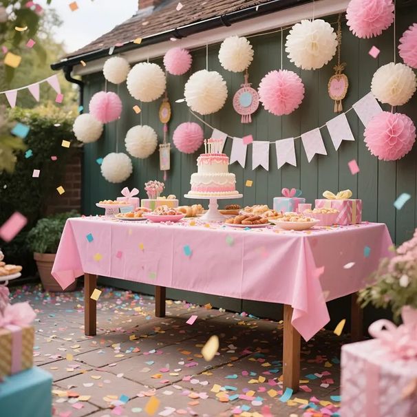 18Pcs Warm Tone Tissue Paper Pom Poms, Hanging Ornaments For Wedding, Birthday, Graduation, Perfect Party Decor & Gifts._maomaolike.com