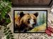 Grizzly Bear Doormat Front Door Mat Indoor Outdoor Rugs For Entryway, Non Slip Washable Low Pile, 24H X 36W_maomaolike.com