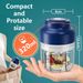 Food 320ml Electric Chopper USB Rechargeable Meat Grinder Garlic Press Portable Blender_maomaolike.com