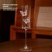 Crystal Champagne Glass Sparkling Wine Tall Glass Red Wine Glass Female High Beauty Wine Glass Pair Cocktail Glass_maomaolike.com