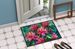 West Virginia Rhododendrons In Watercolor Doormat Front Door Mat Indoor Outdoor Rugs For Entryway, Non Slip Washable Low Pile, 24H X 36W_maomaolike.com