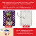 Boxer King Of Mardi Gras Porcelain Ornament Christmas Tree Hanging Decorations For Home Christmas Holiday, Rectangle, Gift, Multicolor_maomaolike.com