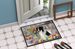 Decorating Easter Borzoi Doormat Front Door Mat Indoor Outdoor Rugs For Entryway, Non Slip Washable Low Pile, 24H X 36W_maomaolike.com