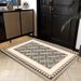 Living Room Rug,Large Rug,Oversized, Gold Leaves Design,Bedroom Rug,Soft And Thick, Machine Washable, Thickened Rug, Bedside Rug,Decorative Indoor Rug_maomaolike.com