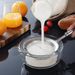 Kitchen Gadget Single Hook Strainer Spoon Filter Mesh_maomaolike.com