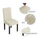 Cross-border Jacquard Elastic T-shaped Striped Waterproof Chair Cover, Anti-cat Scratch, For Home And Hotel Dining Chairs, Summer Dr_maomaolike.com