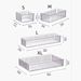 Drawer Transparent Visual Jewelry Accessories Storage Box Plastic Household Items Cosmetics Organizing Box_maomaolike.com