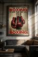Retro Boxing Theme, Hardcore Motivational Culture, Boxing Gloves, Perseverance And Vitality, Sporting Mottos, Gym Scenes_maomaolike.com