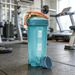 1pc Portable Protein Shaker 550ml Bottle With Plastic Whisk Ball For Fitness Enthusiasts Athletes Perfect For Outdoor_maomaolike.com