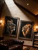 Lion, Lion, Modern Style, Home Décor Painting, Living Room Sofa Backdrop Artwork, Art Exhibition Piece_maomaolike.com