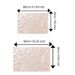 Bathroom Mat Toilet Mat Shower Mat Entrance Rug Absorbent Non-Slip Mat Soft Quick-Dry Machine Washable_maomaolike.com