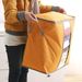 Small Colorful Quilt Clothes Storage Organizer Bag Foldable Fabric Wardrobe Packing Sack For Bedding_maomaolike.com