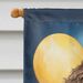 Chocolate Standard Poodle Happy Birthday House Flag Large Porch Sleeve Pole Decorative Outside Yard Banner Artwork Wall Hanging, Polyester, House Size, Multicolor_maomaolike.com