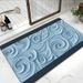 Bathroom Mat Toilet Mat Shower Mat Entrance Rug Absorbent Non-Slip Mat Soft Quick-Dry Machine Washable_maomaolike.com
