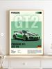 Contemporary Minimalist Sports Car Decorative Art Sports Car Historical Compendium Sports Car Aesthetic Of Contrast Sports Car Brand Culture_maomaolike.com