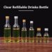 Portable Spirit Liquor Bottles Mini Plastic Alcohol Shot Milk Transparent Beverage Bottle_maomaolike.com
