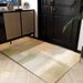 Living Room Rug Large Size Gorgeous Gold Frame Design Bedroom Rug Plush Thickened Machine Washable Thickened Underlay Interior Decorative Rug_maomaolike.com