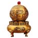 Brass Nine Turns Of The Universe Office Study Agarwood Coil Antique Incense Burner Ornament Craft Wholesale_maomaolike.com