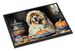 Tibetan Mastiff Fall Kitchen Pumpkins Doormat Front Door Mat Indoor Outdoor Rugs For Entryway, Non Slip Washable Low Pile, 24H X 36W_maomaolike.com