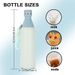 Stainless Steel Water Bottle 500ml Screw Lid Vacuum Insulated Sports Flask Leak Proof Small For School Travel_maomaolike.com