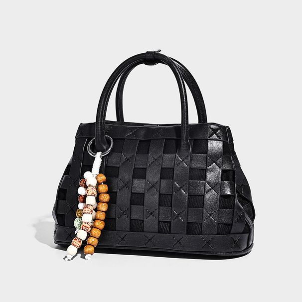 2026 Spring/Summer New Women's Handbag, Niche High-End Woven Bag, Fashionable Single-Shoulder Crossbody Tote Bag_maomaolike.com
